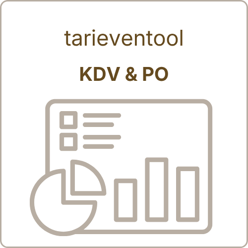 Tarieventool KDV & PO 2027