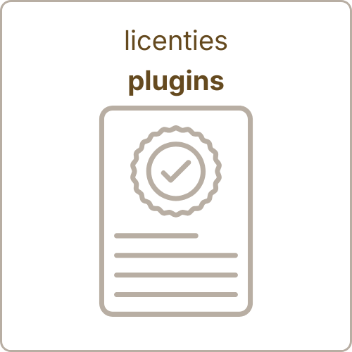 Licentie plugins